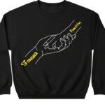 Forever Pawsitive Embroidered Sweatshirt – Hand in Paw Dog Lover Jumper UK | Positive Pet Gift
