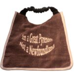 Pyrenean Mountain Dog Bib personalized- Various sizes