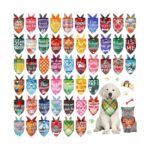 Plaid Dog Bandanas Set of 3 - Adjustable, Washable Pet Scarves with Cute Captions for Small to Large Breeds - PERFECT for every occasion