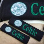 Celtic FC Personalized Seat Belt Cover – Football Fan Car Gift