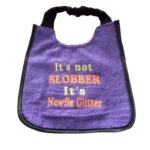 Newfoundland Dog Bib: Personalized Style with 2-Colored Embroidery