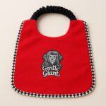Gentle Giant Dog Bib – Premium Towelling Waterproof Bib for Newfoundland | Handmade, Embroidered, Comfortable Fit