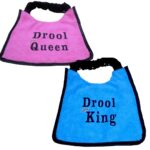 Royalty Drool King/Queen dog bib - Customize Yours